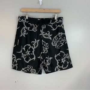 Firefly Swim Trunks Shorts Board Swimming Black Palm Suit